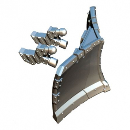 LEGIONARY ASSAULT TANK DOZER BLADE: V BLADE