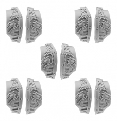 CATAPHRACTII TERMINATOR SHOULDER PADS - ALPHA LEGION