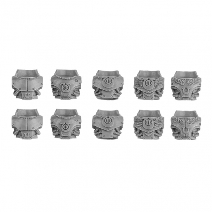 ULTRAMARINES MKIV PRAETORIAN TORSOS UPGRADE SET (10)