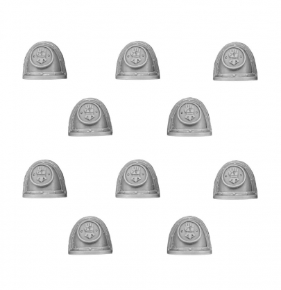 IMPERIAL FISTS LEGION MKII SHOULDER PADS