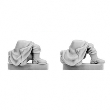 GREAT COAT LEGS KNEELING (FEMALE) Х2