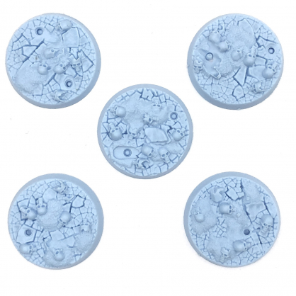 SKULLS 32MM BASES (5)