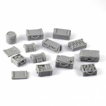 WOODEN CRATES AND CHESTS ACCESSORY PACK