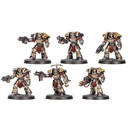 CATAPHRACTII TERMINATORS WITH COMBI-BOLTERS AND POWER FISTS