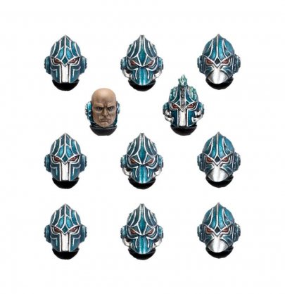 ALPHA LEGION MKVI HEADS