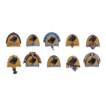 SPACE WOLVES UPGRADE PACK SHOULDER PADS