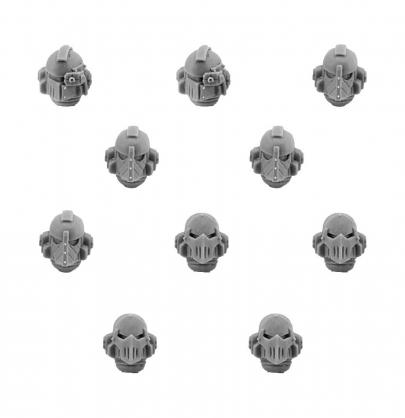 IRON WARRIORS LEGION MKII HEADS