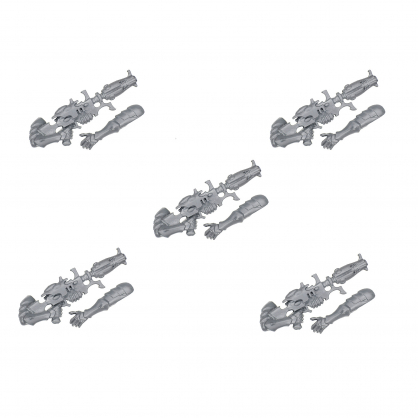 DARK ELDAR KABALITE WARRIOR BLASTERS (5)