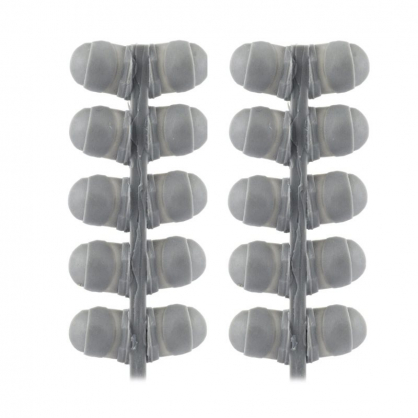 DOUBLE CURVE SHOULDER PADS (12 PAIRS)