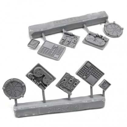 COMPUTER EQUIPMENT & HAND SCANNER SPRUE