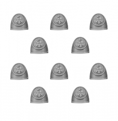 IMPERIAL FISTS LEGION MKIV SHOULDER PADS