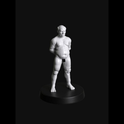 UNDRESSED AND BOUND MALE SUBMISSIVE