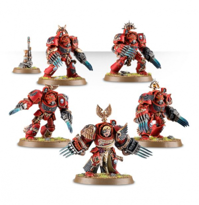 BLOOD ANGELS TERMINATOR ASSAULT SQUAD