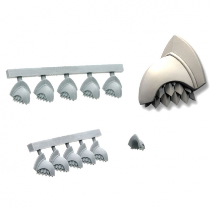 MECHA EGYPTIAN SHOULDER PADS