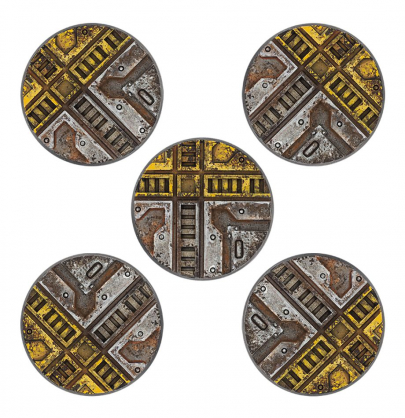 NECROMUNDA 40 MM BASES (5)