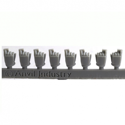 EXO-LORD PISTOL GRIP HANDS (6 RIGHT 2 LEFT)