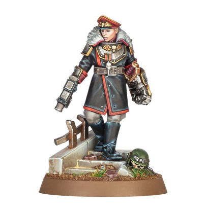 COMMISSAR GRAVES ON FOOT