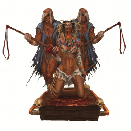 PRIESTESS AND MAN CATCHERS