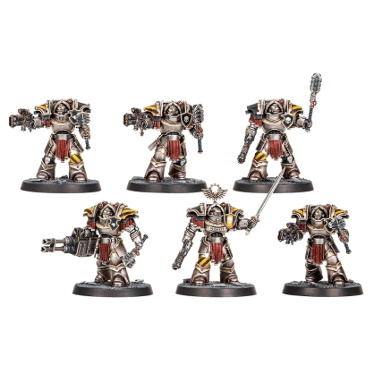 CATAPHRACTII TERMINATORS WITH VOLKITE CHARGERS AND POWER MAULS