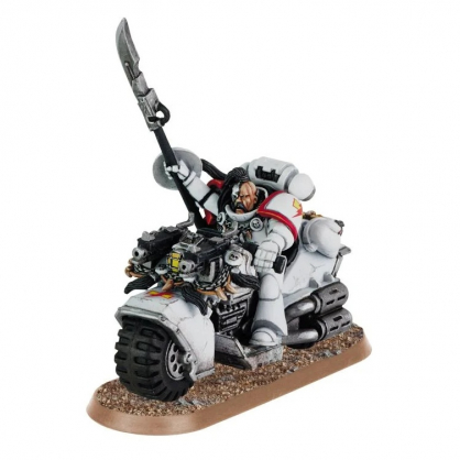 WHITE SCARS KHAN ON BIKE