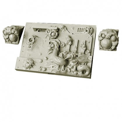 PLAGUE FRONT PLATE FOR LIGHT VEHICLES