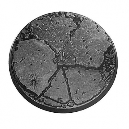 TEXTURED DREADNOUGHT 60 MM ROUND  BASE