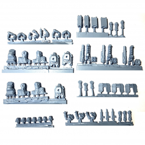 REGIMENTS ROBED CULT HEAVY WEAPONS TEAM (3)