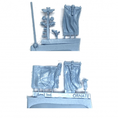 ORNATE BANNERS OR FLAGS