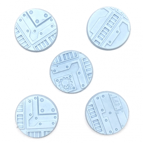NECROMUNDA 32 MM BASES (5)