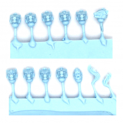 SPACE WOLVES MKVI HEADS