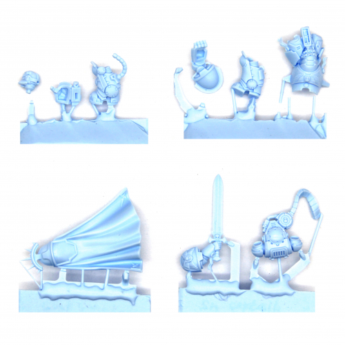 PRIMARIS SPACE MARINES CAPTAIN IN GRAVIS ARMOUR