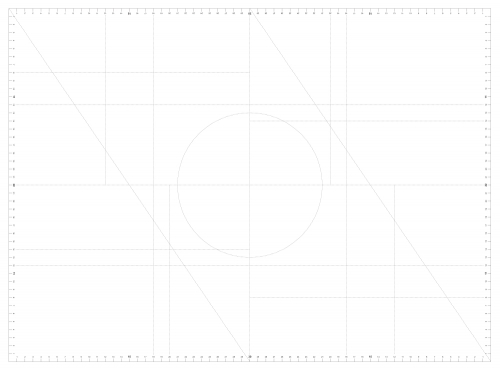 44"x60" TRANSPARENT LAYOUT OVERLAY: CHAPTER APPROVED 2025-26