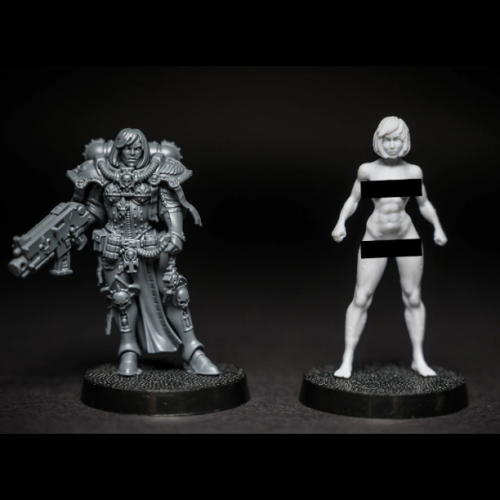 CAPTURED NAKED FEMALE SHADOW ELF PRISONER 1