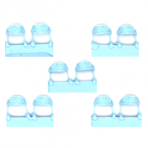 CATAPHRACTII TERMINATOR SHOULDER PADS - ALPHA LEGION