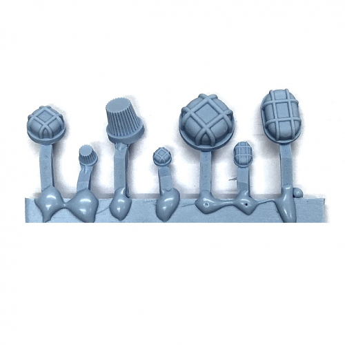 BULKHEAD LIGHTS - SPRUE OF 7 - VARIOUS