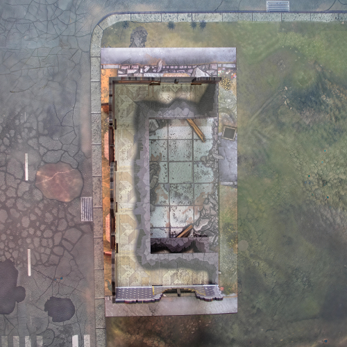 IMPERIAL HAB-BLOCK (U-образная руина)