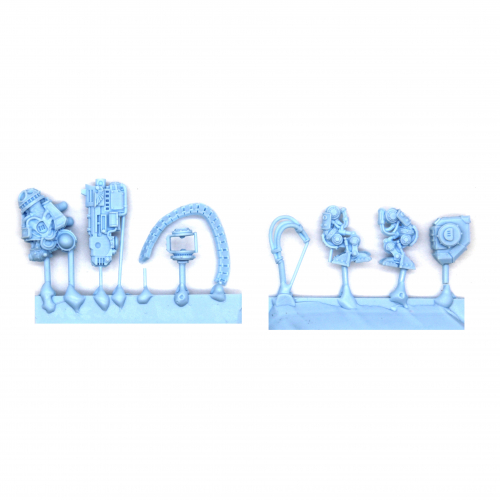 MECHANIC ADEPT BATTLE SERVITOR WITH HEAVY BOLTGUN (HM)