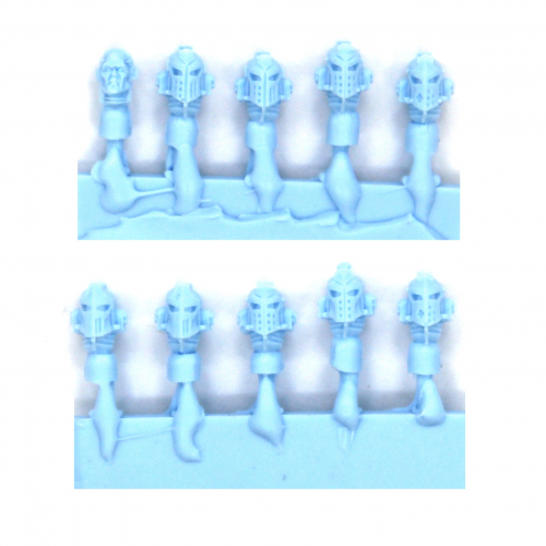 ULTRAMARINES MKIV PRAETORIAN HEADS UPGRADE SET