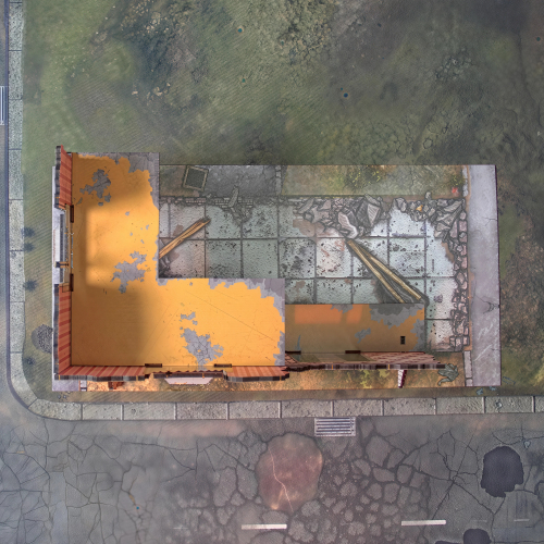 MODULAR HAB-BLOCK (Двухэтажная руина)