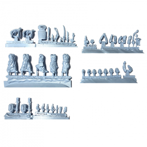 REGIMENTS ROBED CULT COMMAND SQUAD (5)