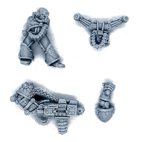 CHAOS SPACE MARINE HAVOC WITH HEAVY BOLTER