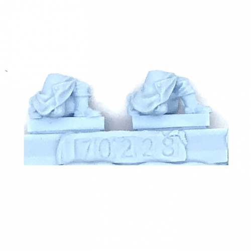 GREAT COAT LEGS KNEELING (FEMALE) Х2