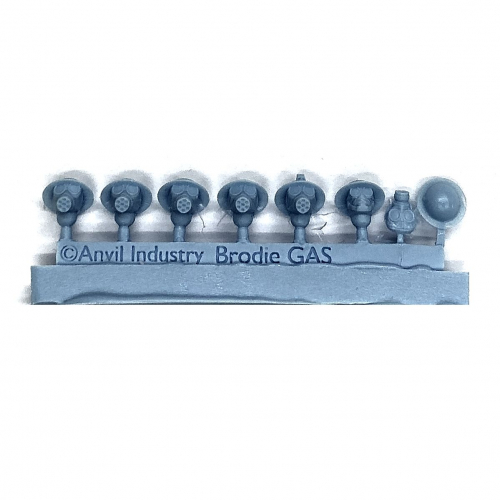 BRODIE HELMET WITH GASMASK (6)