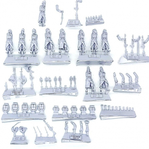 DEATH KORPS OF KRIEG INFANTRY SQUAD AT EASE