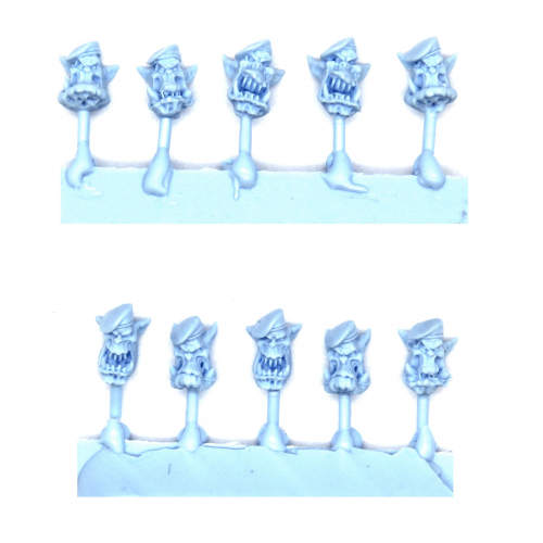 GREEN BERETS ORCS HEADS