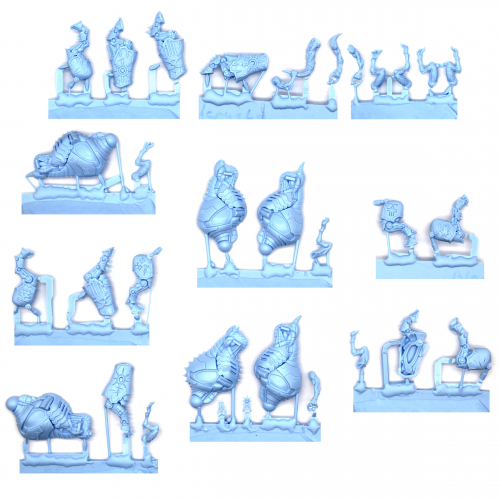 DAEMONS OF KHORNE BLOODCRUSHERS (3)