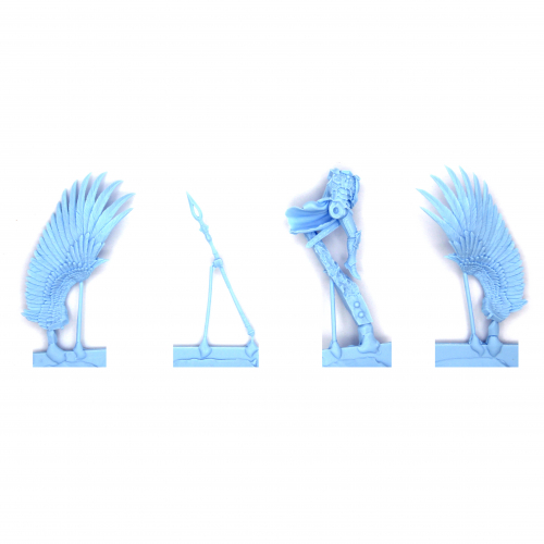 SANGUINIUS, PRIMARCH OF THE BLOOD ANGELS WITH SCENIC DIORAMA BASE