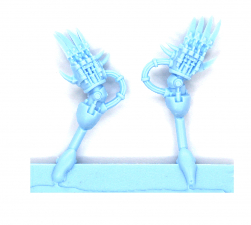 CHAOS SPACE MARINES TERMINATORS PAIR OF LIGHTNING CLAWS