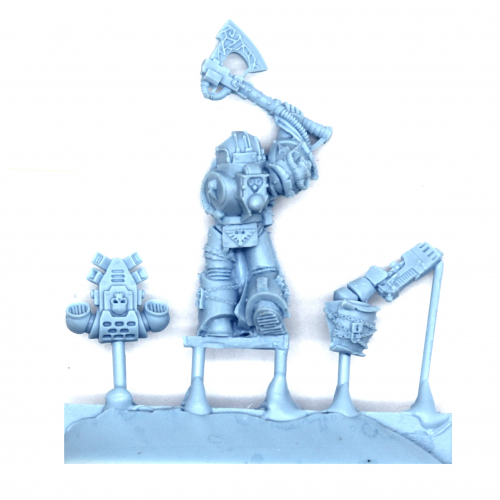 LIBRARIAN WITH FORCE AXE & PLASMA PISTOL