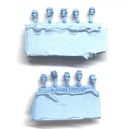 CYBER UNDEAD WARRIORS HEADS (10)